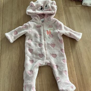 Combinaison  polaire avec capuche