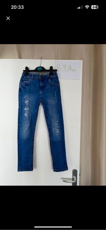 Jeans 8-9 ans