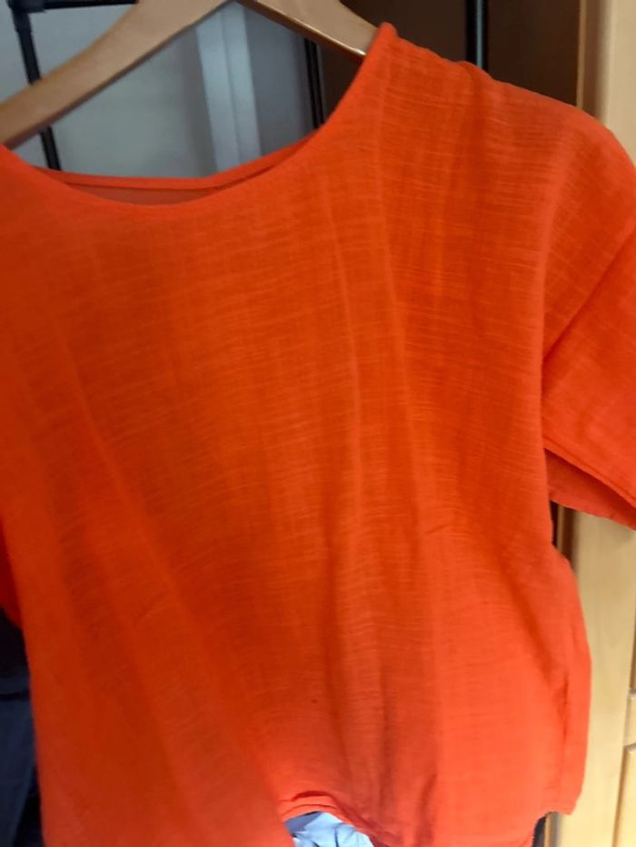 Blouse orangeflashy - photo numéro 2