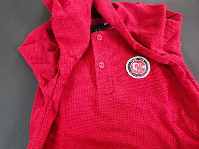 Lot quatre hauts manches longues polos t-shirts garçon okaidi 3 ans - photo numéro 11