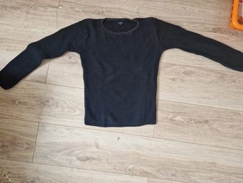 Pull fin noir, Kiabi, 10 ans