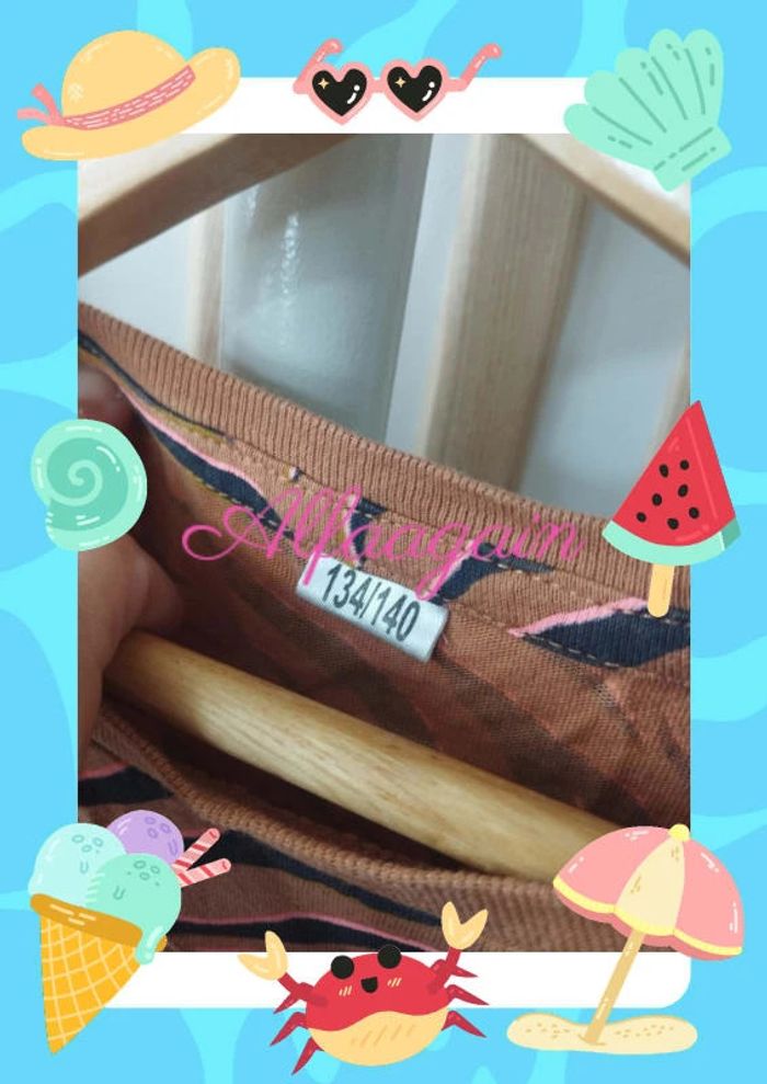 Robe tigrée 8/10ans - photo numéro 2