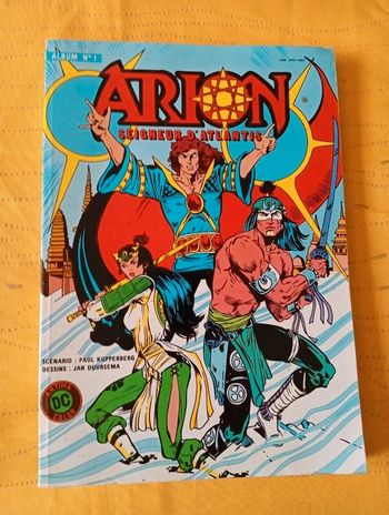 Livre BD vintage "Arion" Volume 1 "Seigneur d'Atlantis"