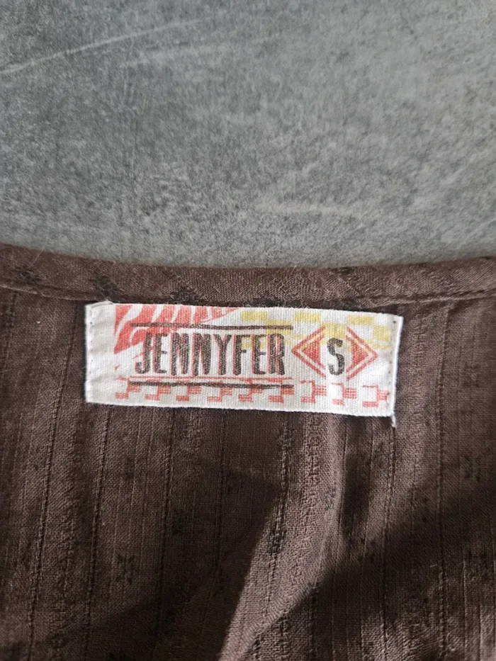 Robe tunique polyvalente femme - Taille S / 36 - Jennyfer - Marron - photo numéro 3