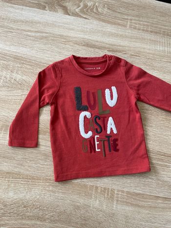 T-shirt manches longues 12 mois