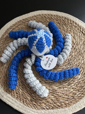 Doudou pieuvre  pour prématuré ou naissance 