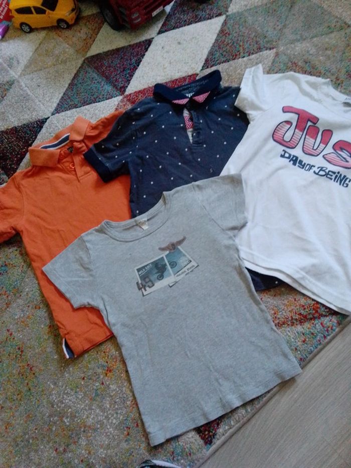 Lot de 4 tee-shirts 8 ans garçon