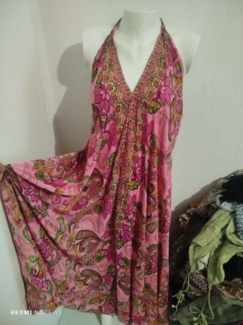 #kytietailleuniquefemme. Robe longue taille unique