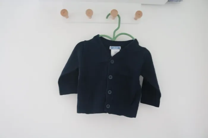 Ensemble haut/salopette Lee Cooper et gilet Jacadi 6 mois - photo numéro 14