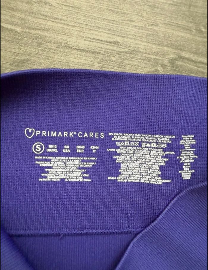 Short sport violet S ou 36 Primark - photo numéro 2