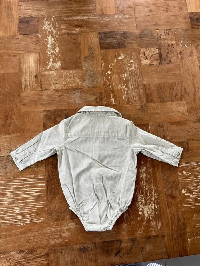 Body chemise Kiabi 6 mois - photo numéro 3