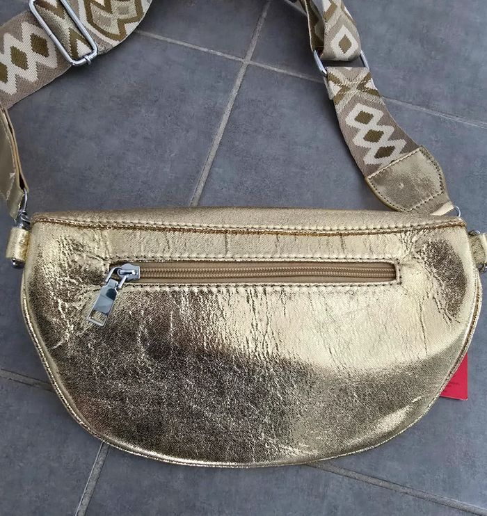 Sac bandouliere doré - photo numéro 5