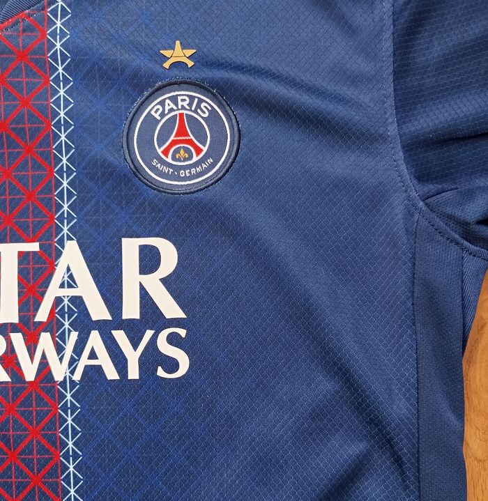 Maillot PSG 2026 taille 12 Désiré Doué bleu domicile - photo numéro 2