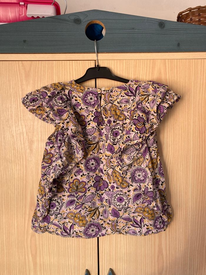 Blouse avec motifs et volants tape à l’œil 10 ans - photo numéro 5
