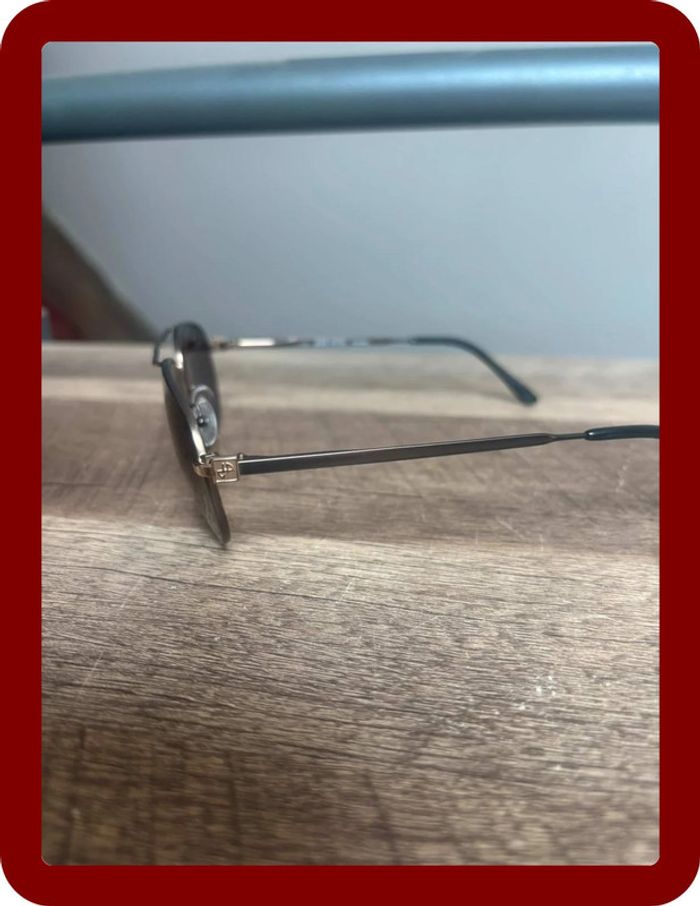 Lunette de soleil Jean Patou modèle aviateur 2000’ branche fine - photo numéro 2