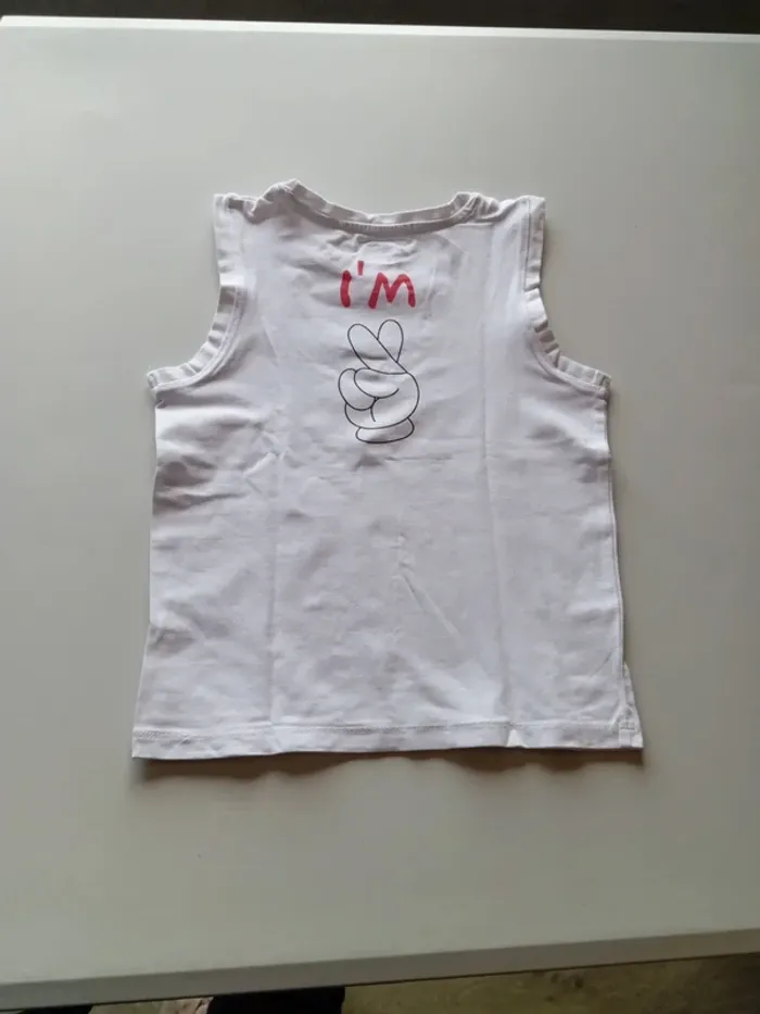 Tee shirt sans manche mickey - photo numéro 4