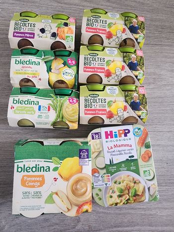 Lot petits pots bébé