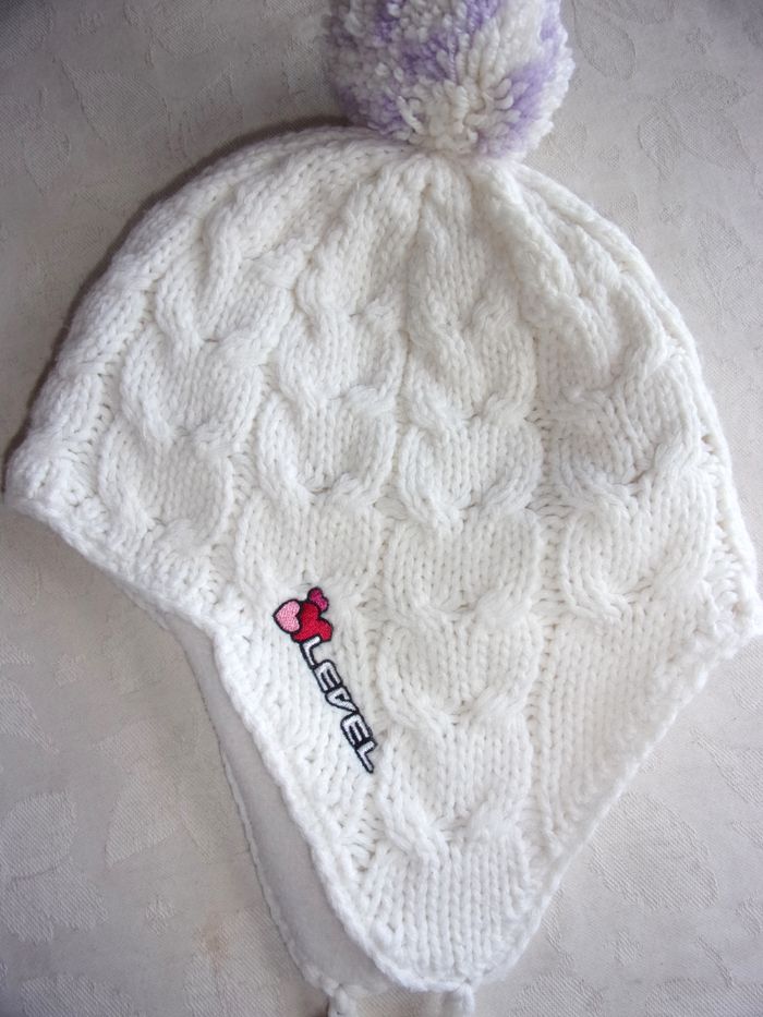 Joli Bonnet Level doublé polaire 8/10 ans