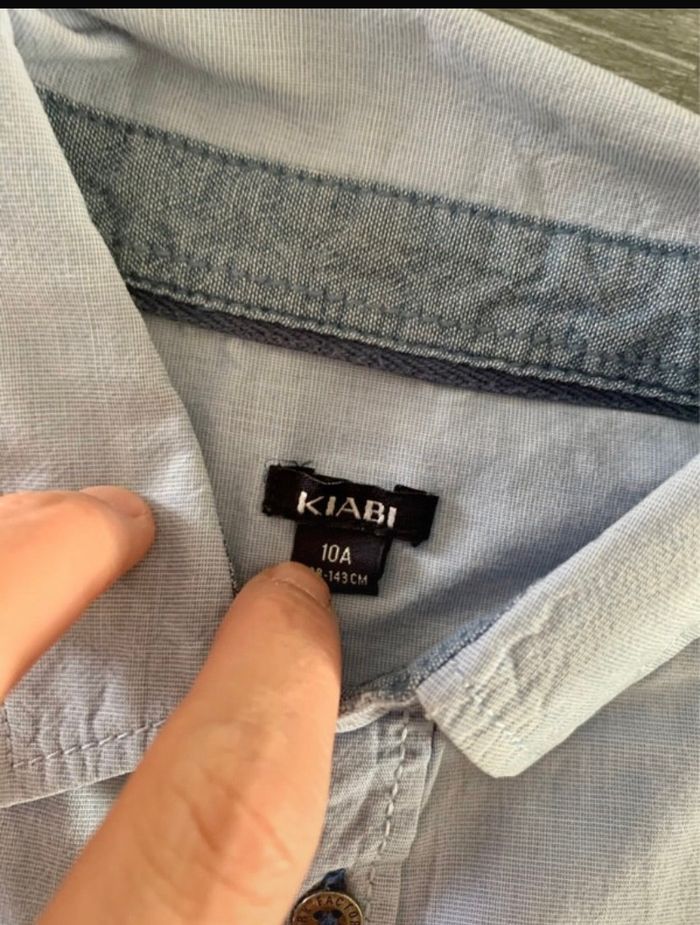 Chemise 10 ans kiabi garçon - photo numéro 3