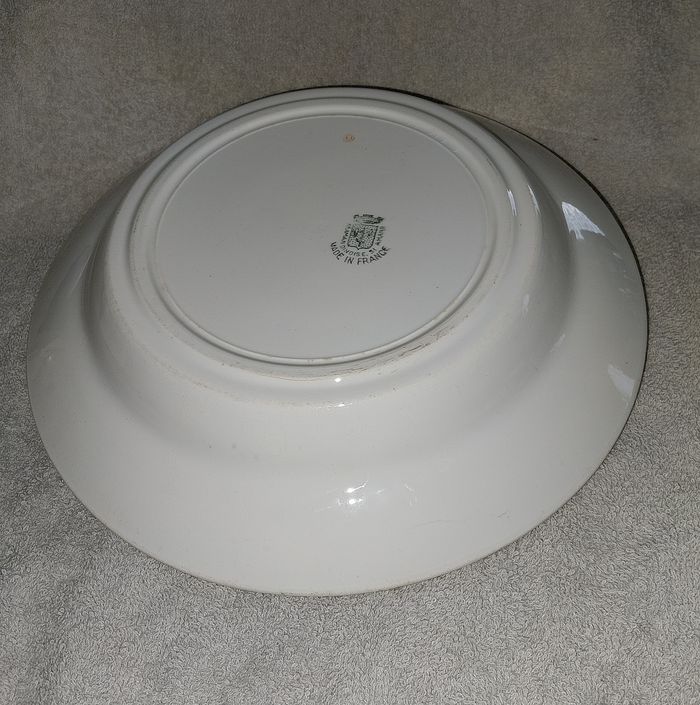 superbe plat creux Saint Amand dinoise France les semeuses de Millet - photo numéro 3