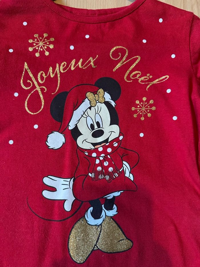 T-shirt manches longues monnie joyeux Noël - photo numéro 4