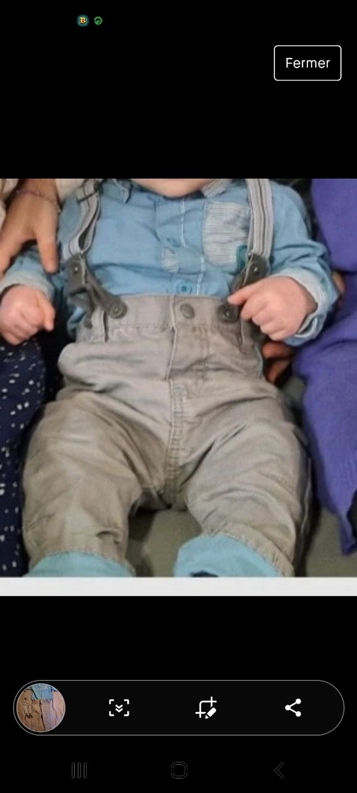 Ensemble obaïbi 6 mois - photo numéro 2