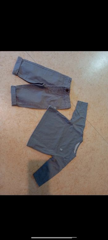 Ensemble garçon taille 6 mois