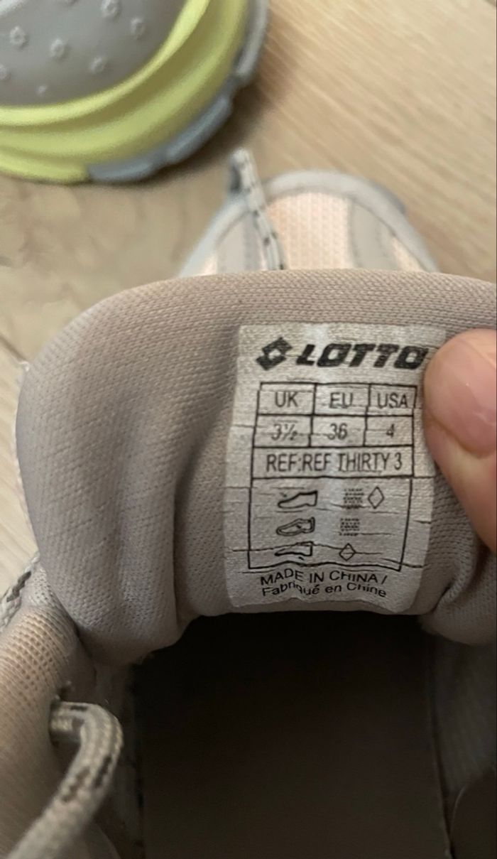 Basket Lotto pointure 36 - photo numéro 9