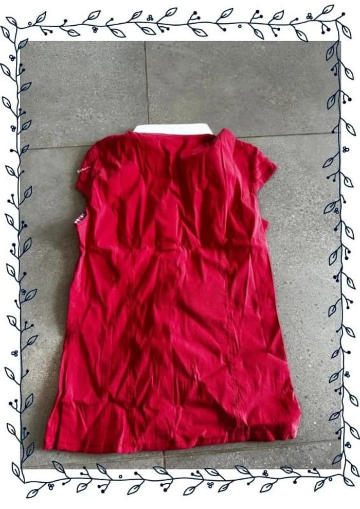 Chemise rose sans manche Anna Scarpati, taille M, valeur 120€ - photo numéro 4