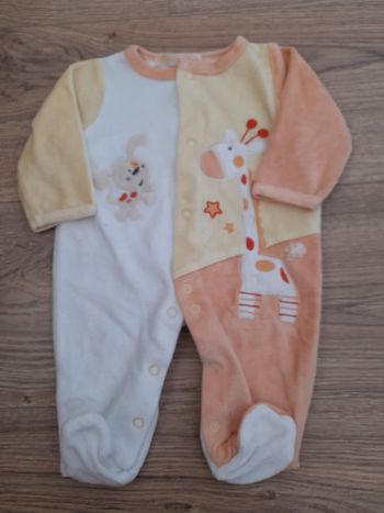 Grenouillère 1 mois