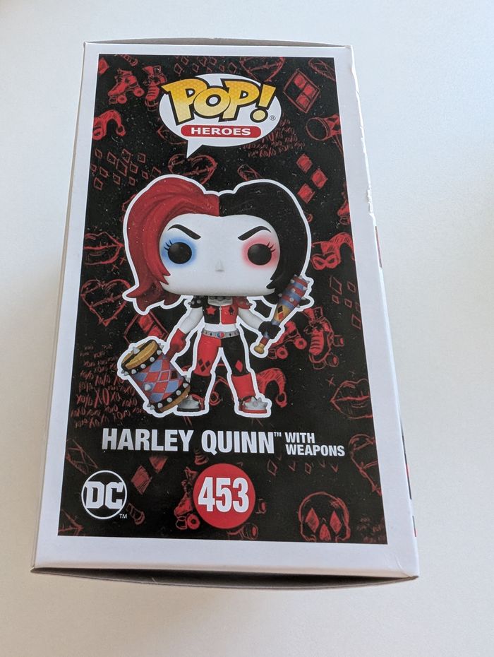 Figurine Pop Harley Quinn 453 - Pop Heroes Funko - photo numéro 4