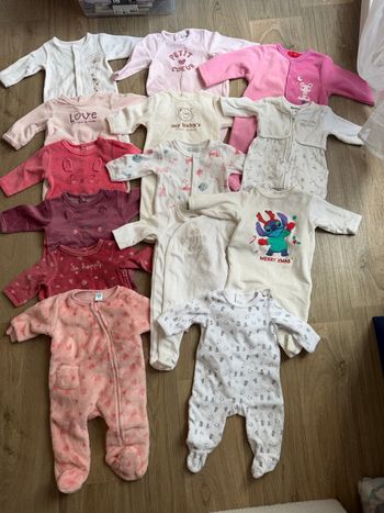 Lot pyjama velours