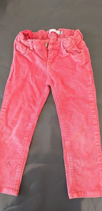 Pantalon corail coupe droite