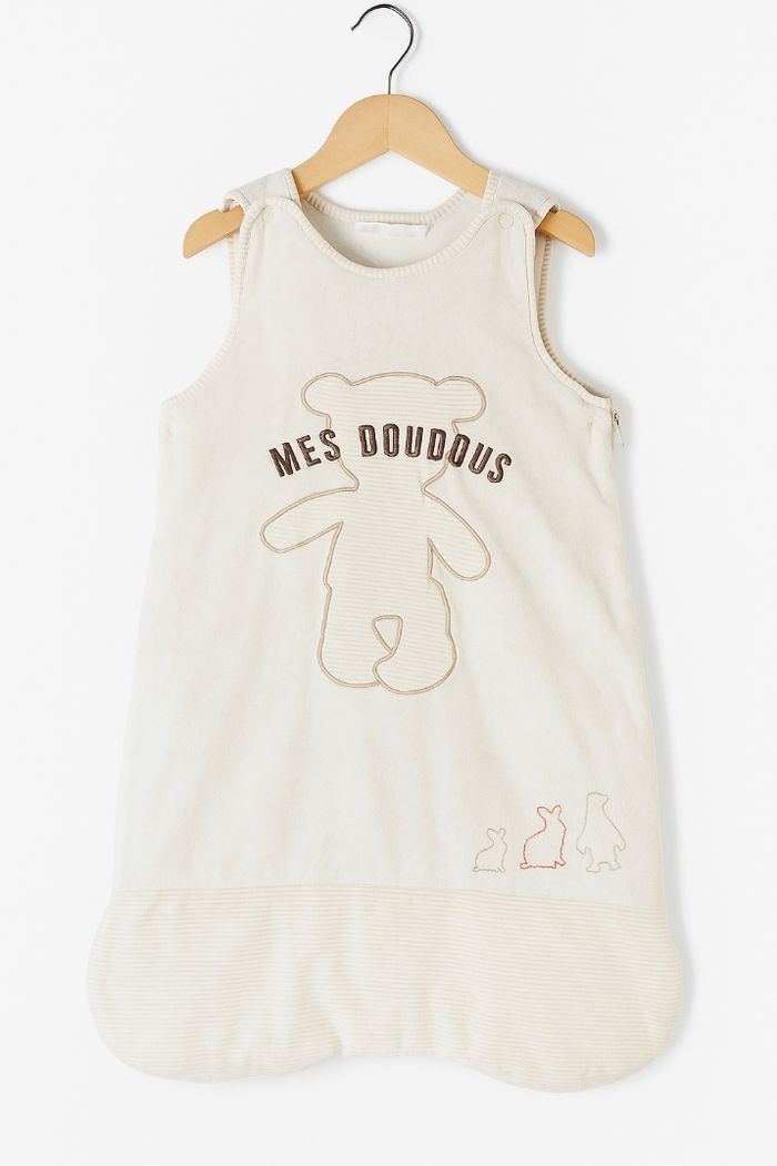 Gigoteuse, turbulette mixte "Mes doudous" pour bébé 0-6 mois, Kitchoun, très bon état !