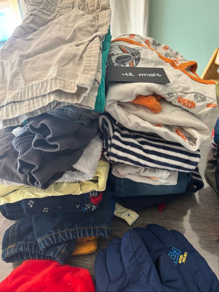 Grand lot vêtements garçon 9 à 24 mois – Très bon état ! - photo numéro 2