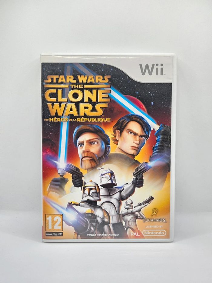 Nintendo Wii # Star Wars The Clones Wars les héros de la république #