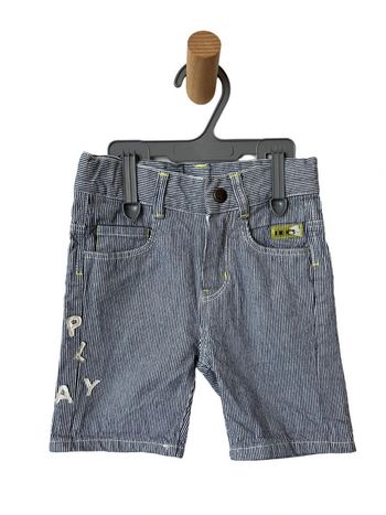 Short rayé bleu et blanc - IKKS 2 ans (86-92cm)