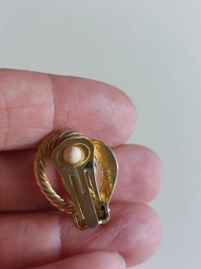 Boucles d'oreilles à pinces fantaisies - photo numéro 5