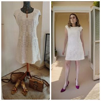 Robe dentelles chic SOFTGREY La Redoute