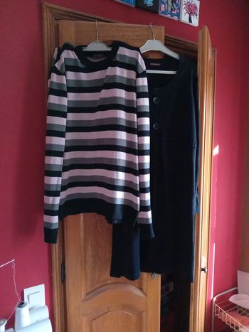 Robe lainage et pull 42/44