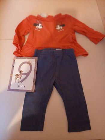 3 Ensemble fille 12mois 