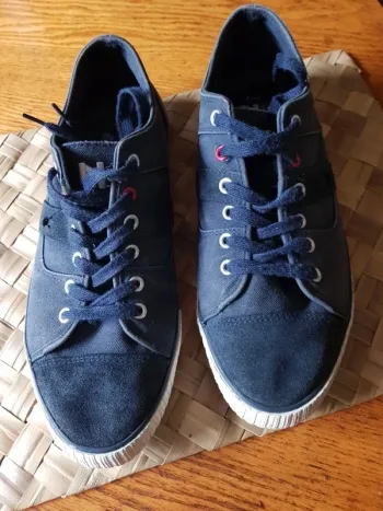 Chaussures en toile et daim North star
