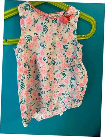 Jolie barboteuse fluide et légère 9 mois sergent major