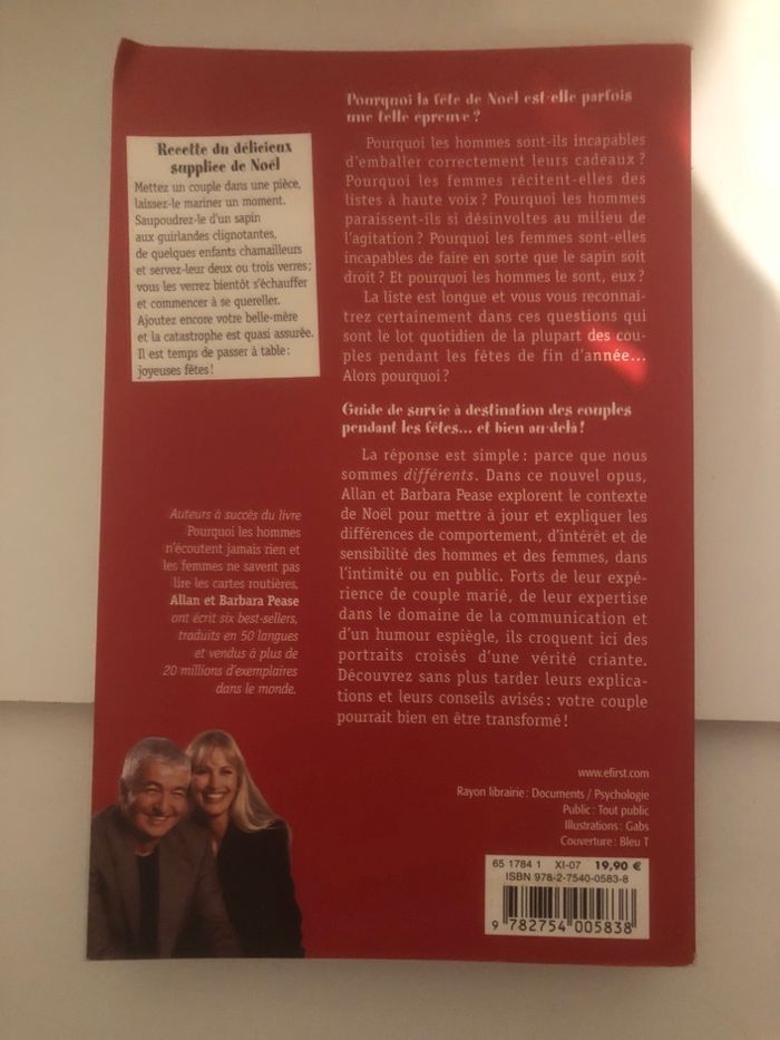 Pourquoi les hommes détestent les courses de Noël et les femmes font tout un plat des repas de fête ? Allan et Barbara Pease - photo numéro 2