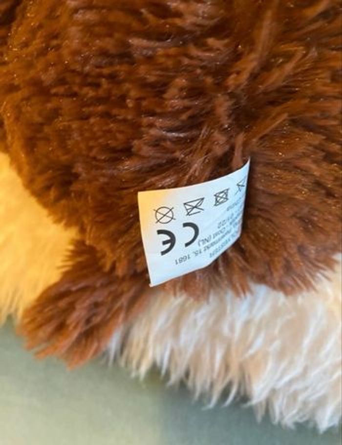 Extrême douceur, Nicotoy - Peluche singe assis 55 cm, bébé/enfant - photo numéro 4