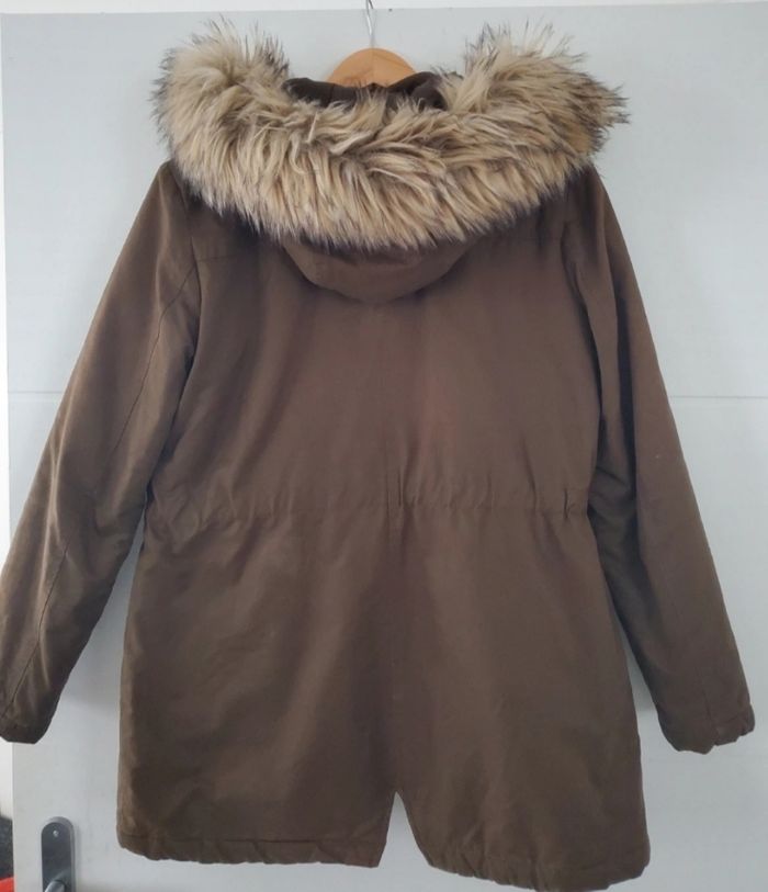 Manteau chaud kaki - photo numéro 3