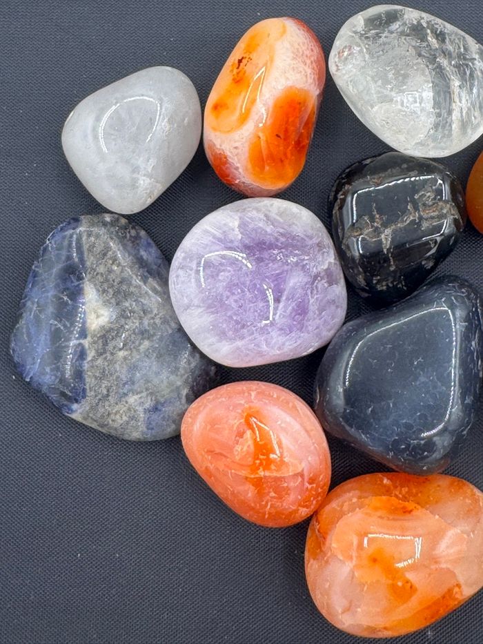 Lot 100 g pierres polies du Brésil - photo numéro 2