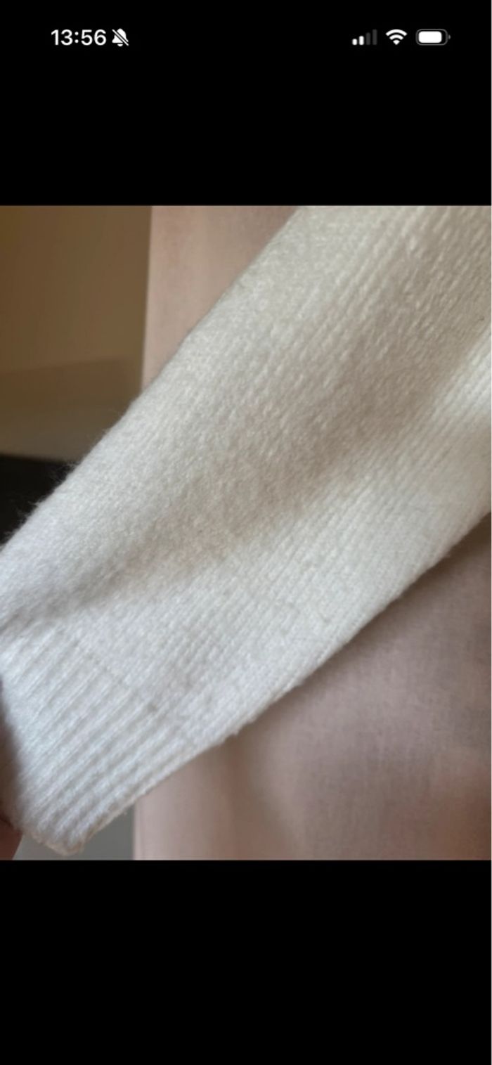 Pull blanc - photo numéro 2