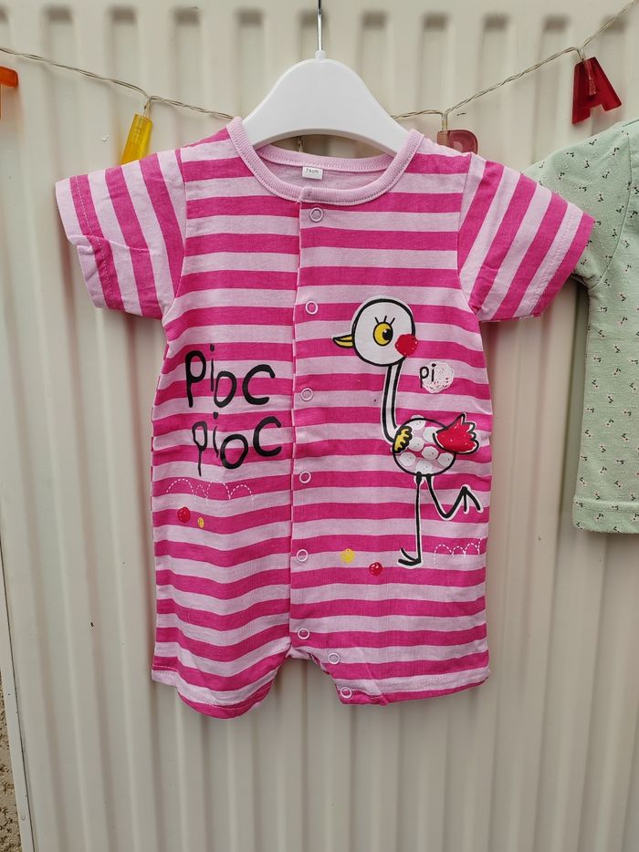 🌸Lot 2 tenues été 9 mois sans marque - photo numéro 2