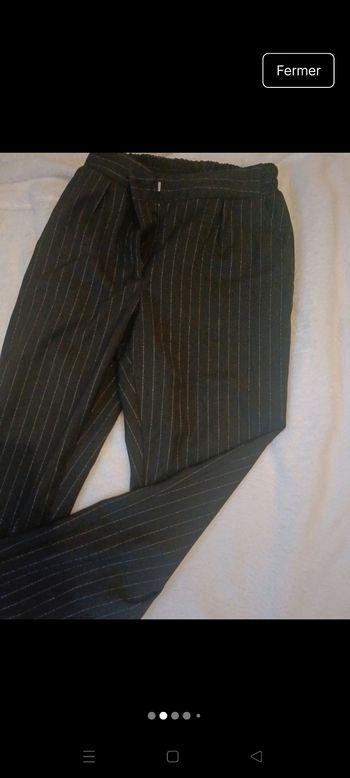 Pantalon droit fluide noir Etam taille 34